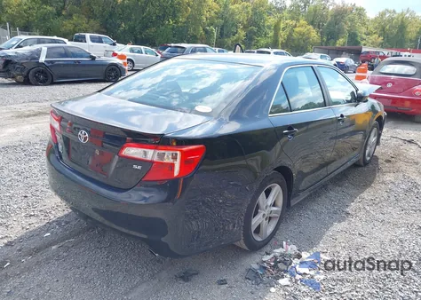 2012 Toyota Camry Se из США, поврежденный, VIN 4T1BF1FK2CU026582